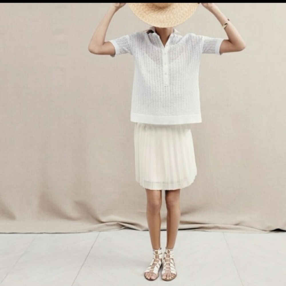J.Crew pleated skirt - Picture 5 of 5